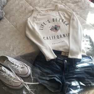 Cold-Shoulder Sweater